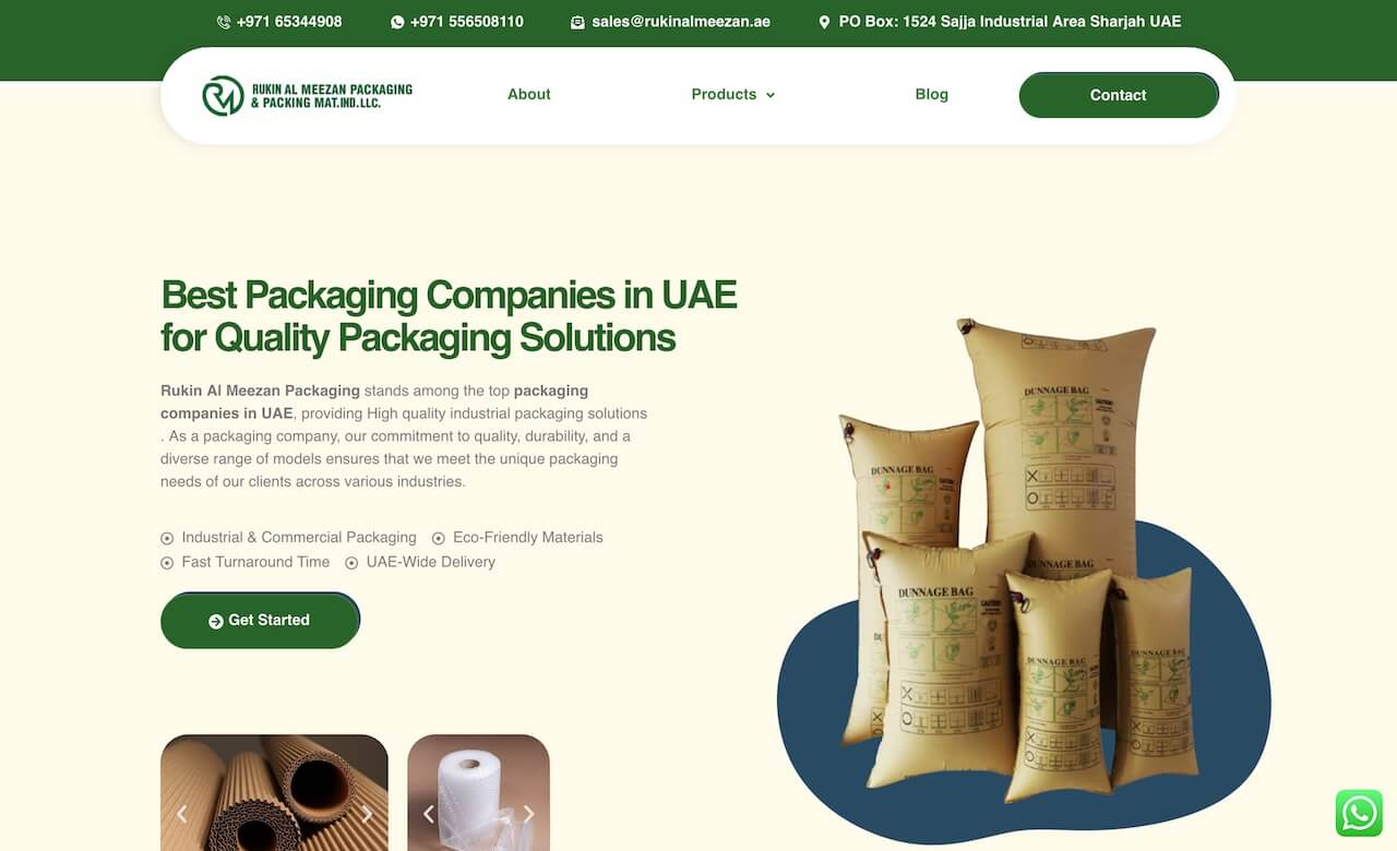 Rukin Al Meezan Packaging