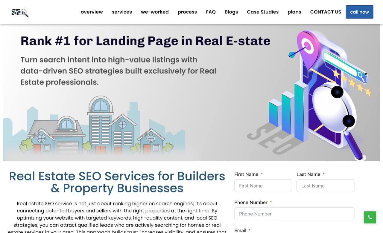 Real Estate SEO Services 