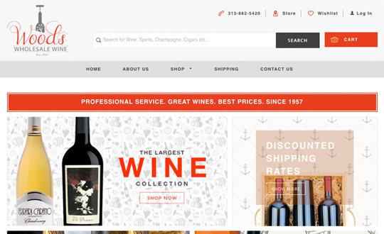 Woods Wholesale Wine