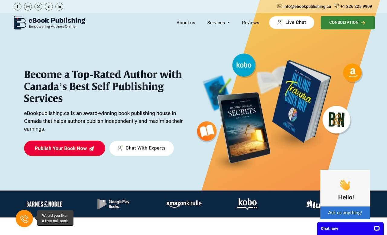 Ebook Publishing CA