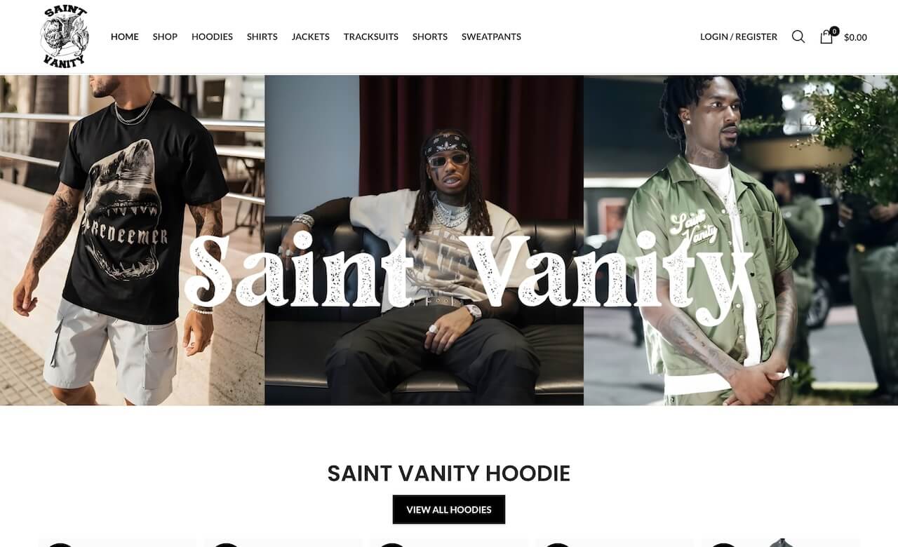 Saint vanity