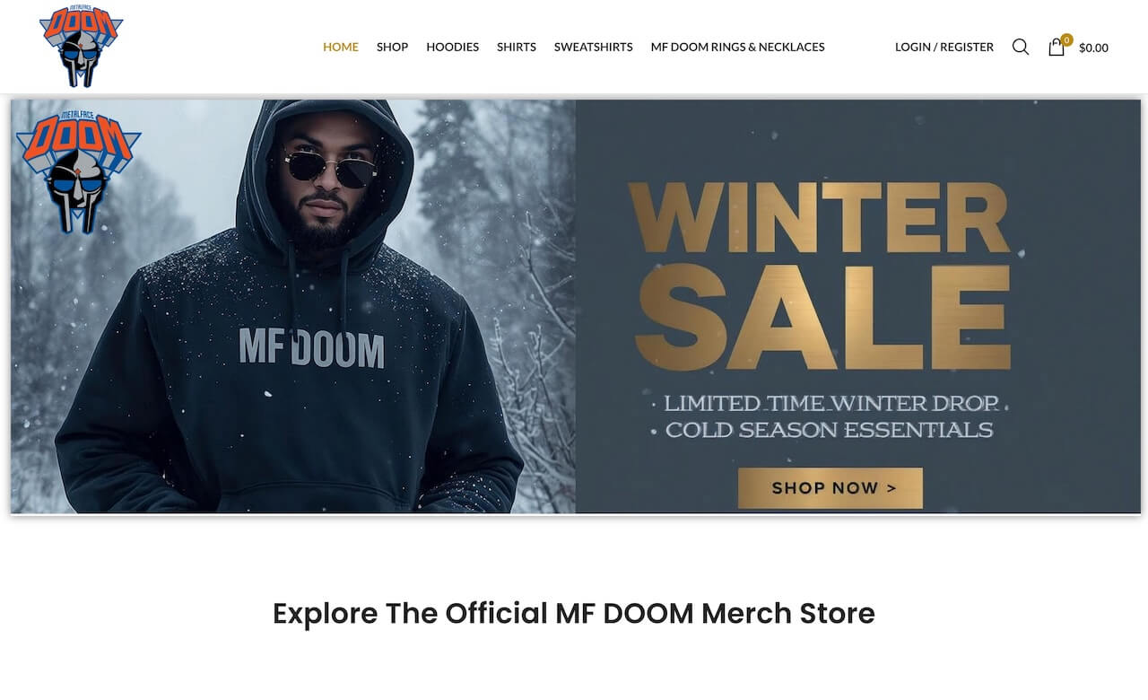 MF Doom Merch