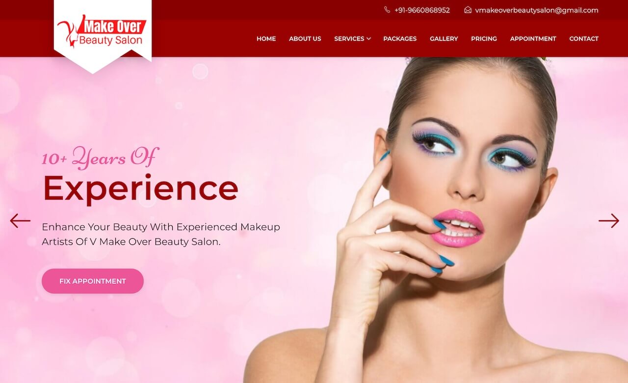 V Make Over Beauty Salon