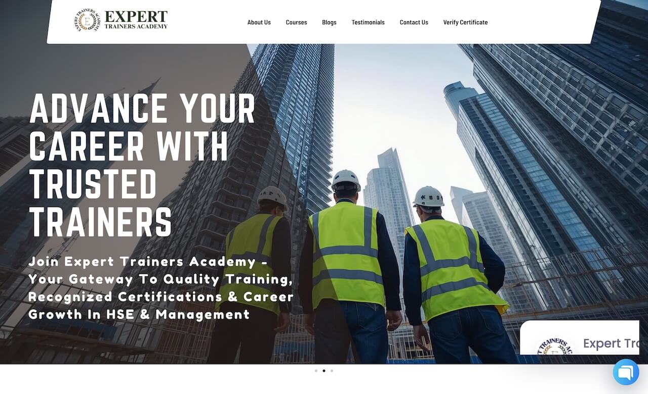 Expert Trainers Academy