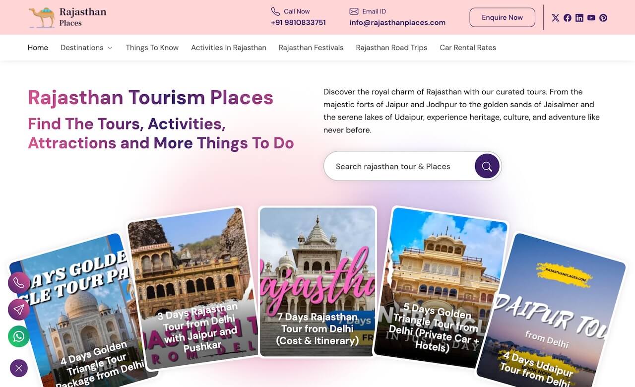 Rajasthan Places