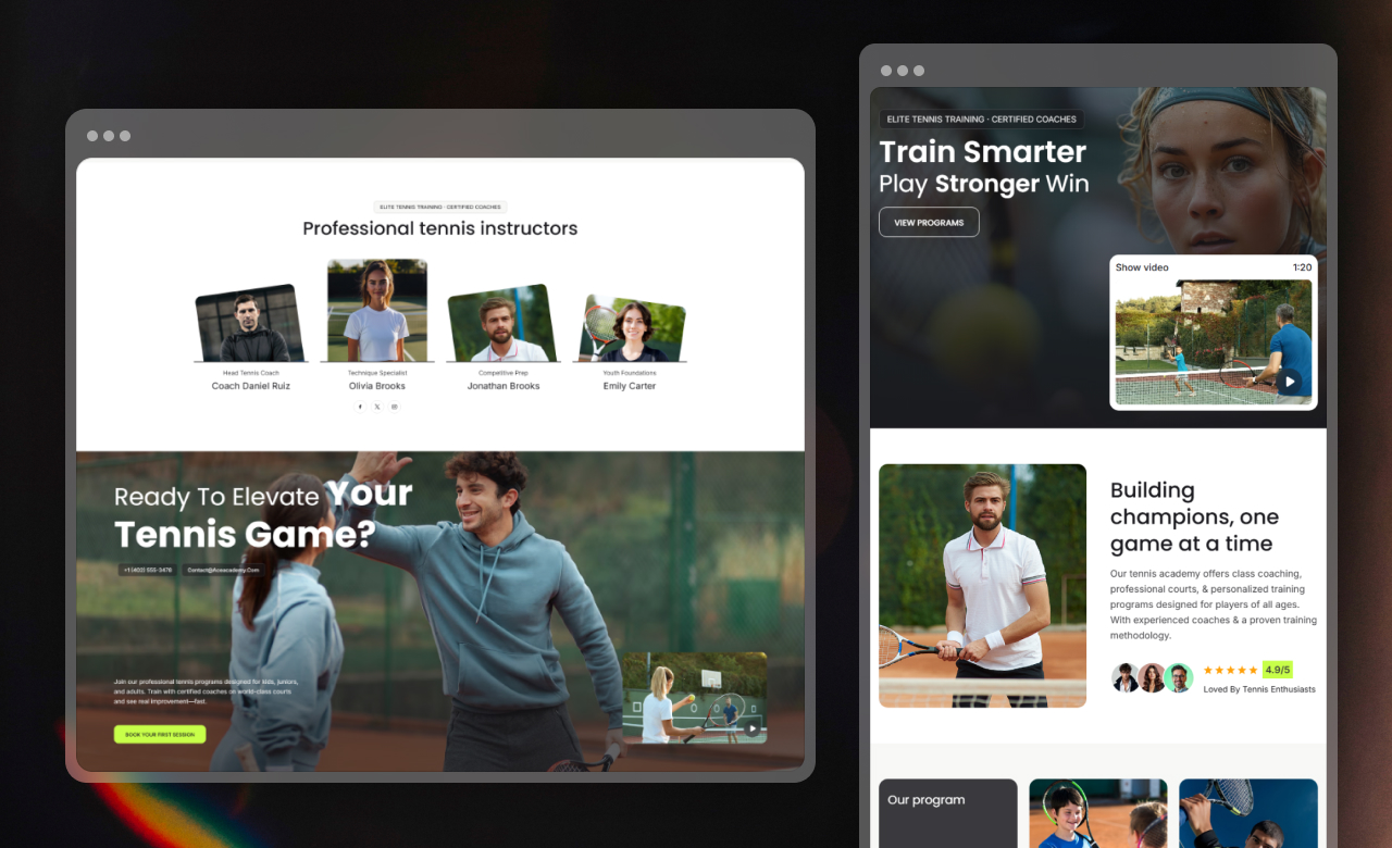 Tenica Webflow Template