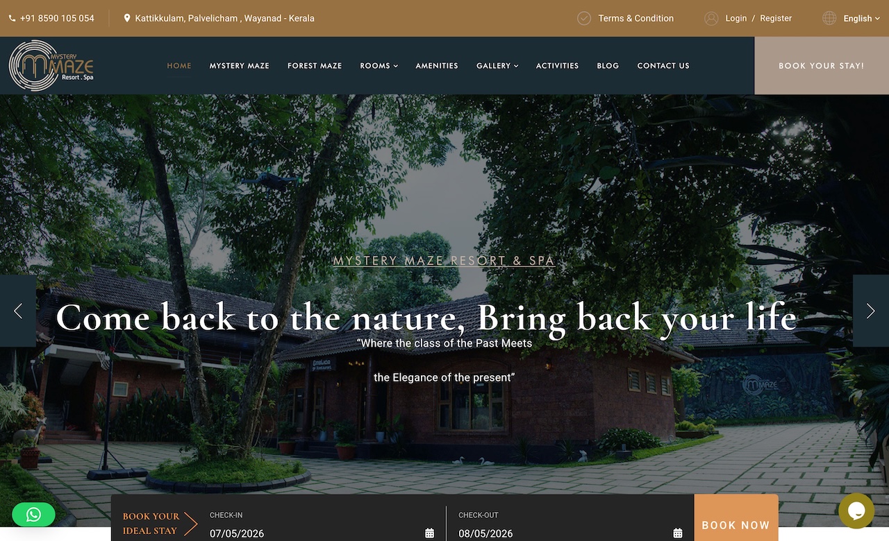 Kabini Mystery Maze Resort