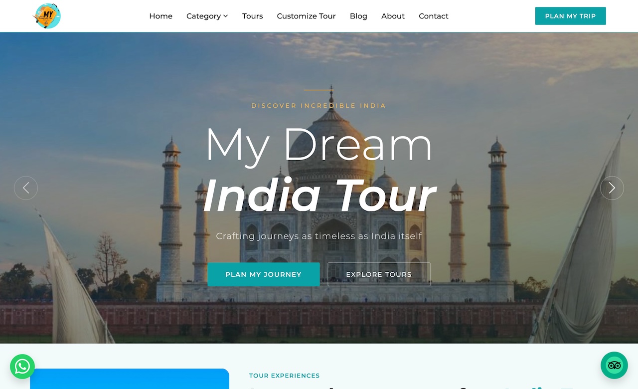 My Dream India Tour