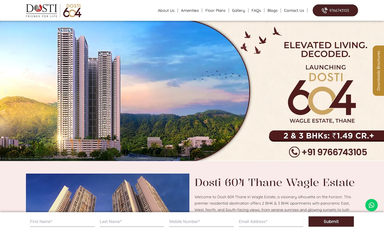 Dosti 604 Thane at Wagle