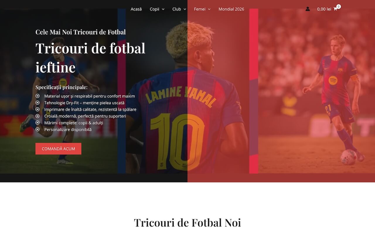 Tricouri de fotbal ieftine