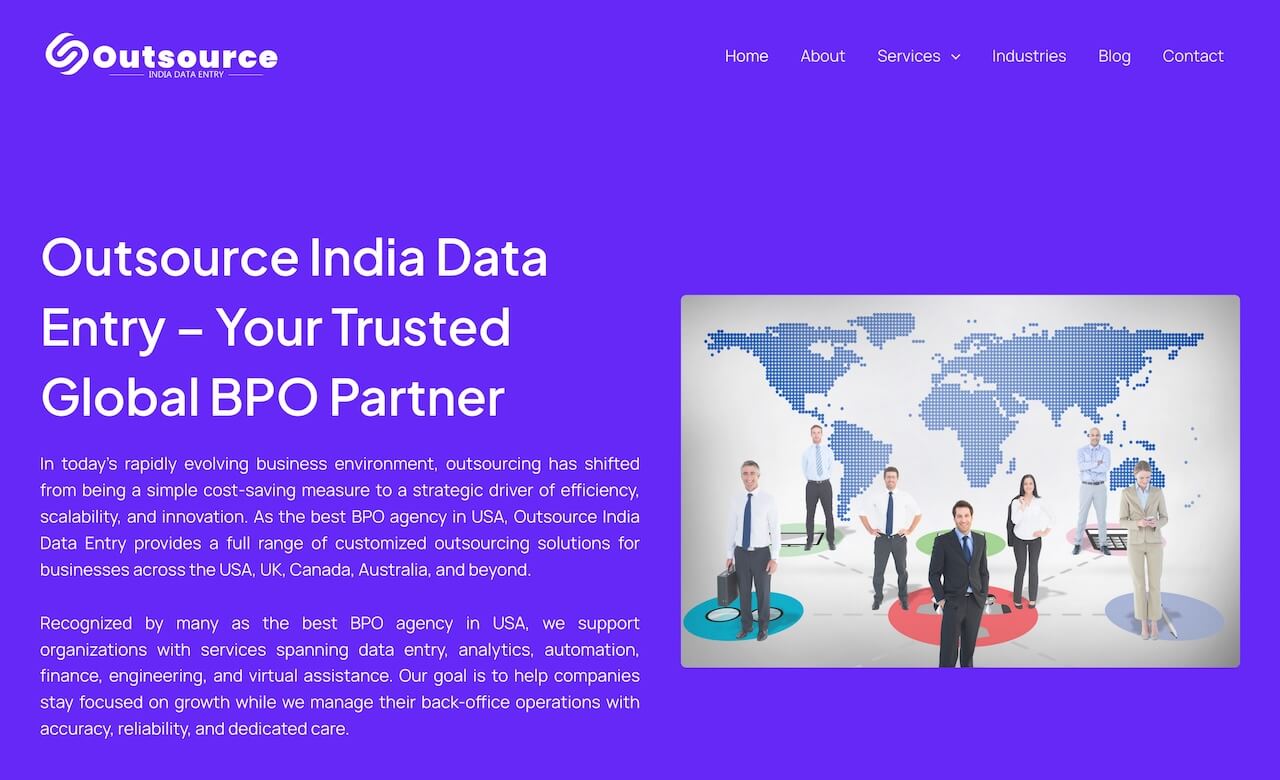 Outsource India Data Entry
