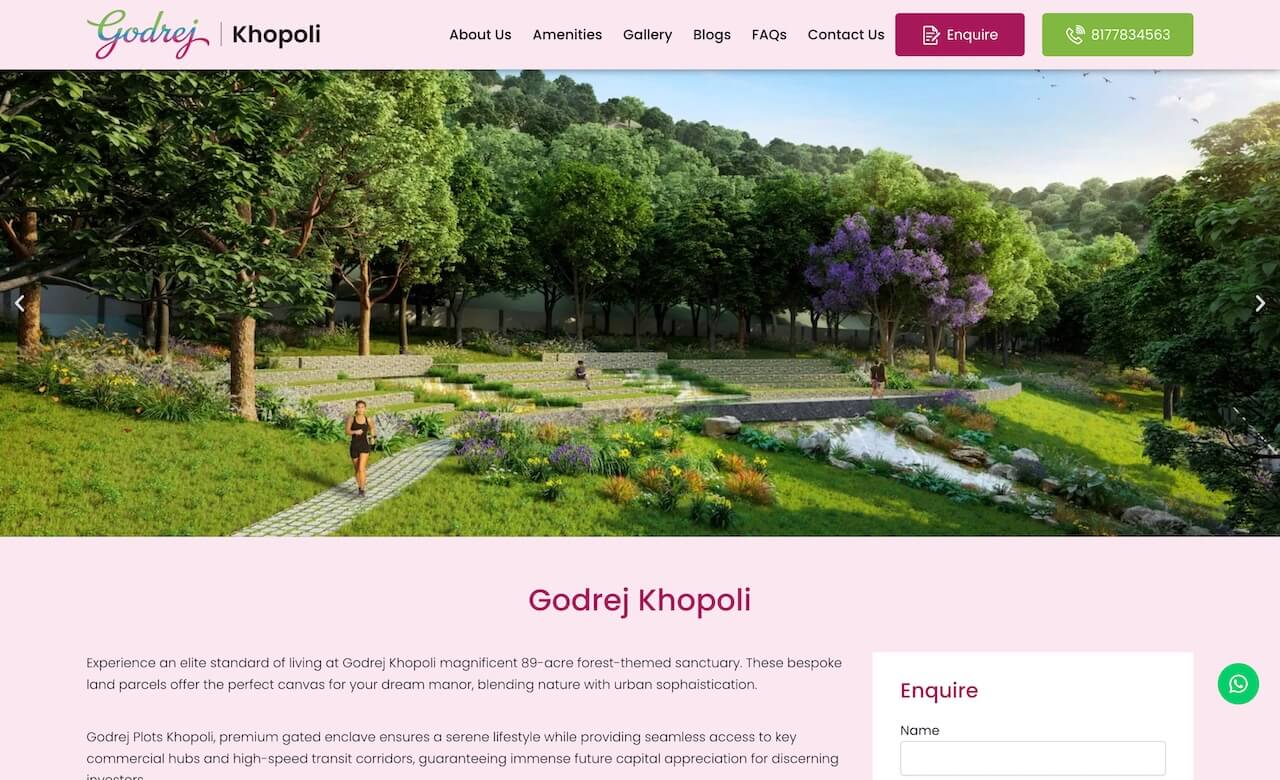 godrej plots khopoli