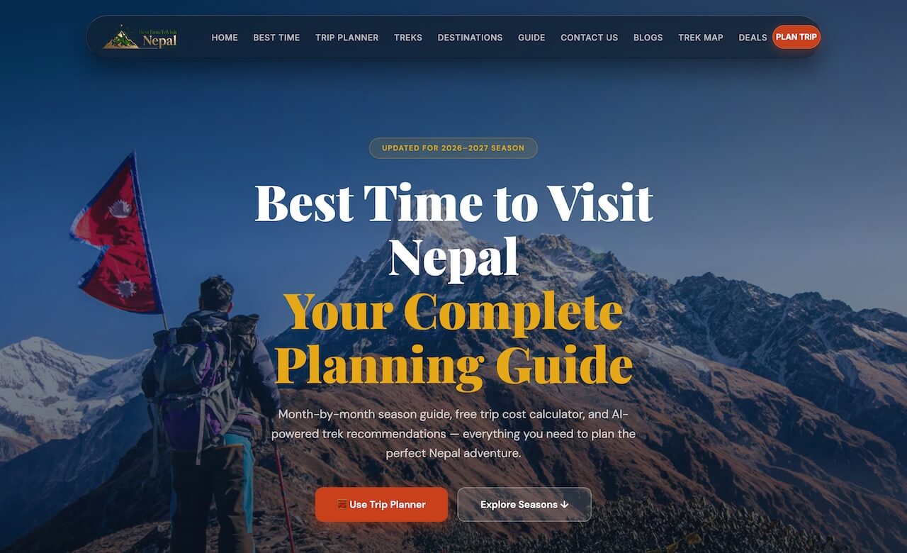 Best time to visit Nepal