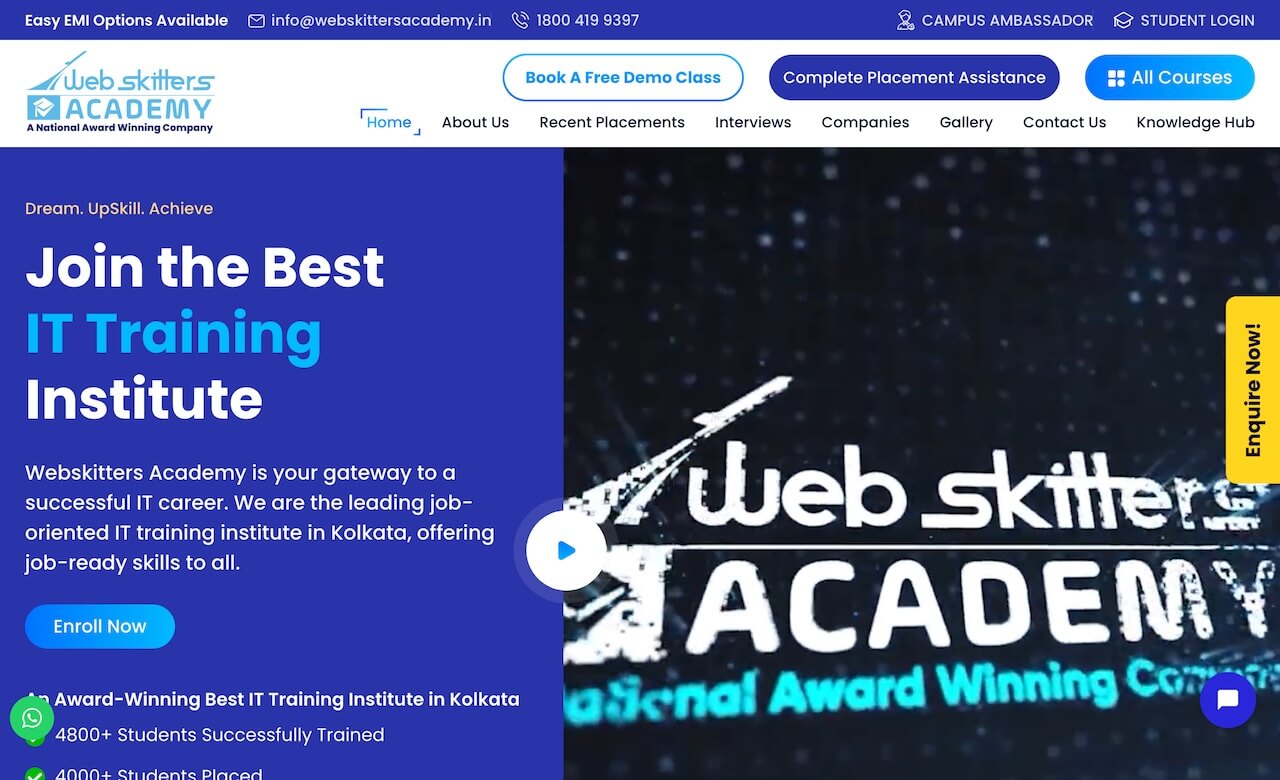 Webskitters Academy 