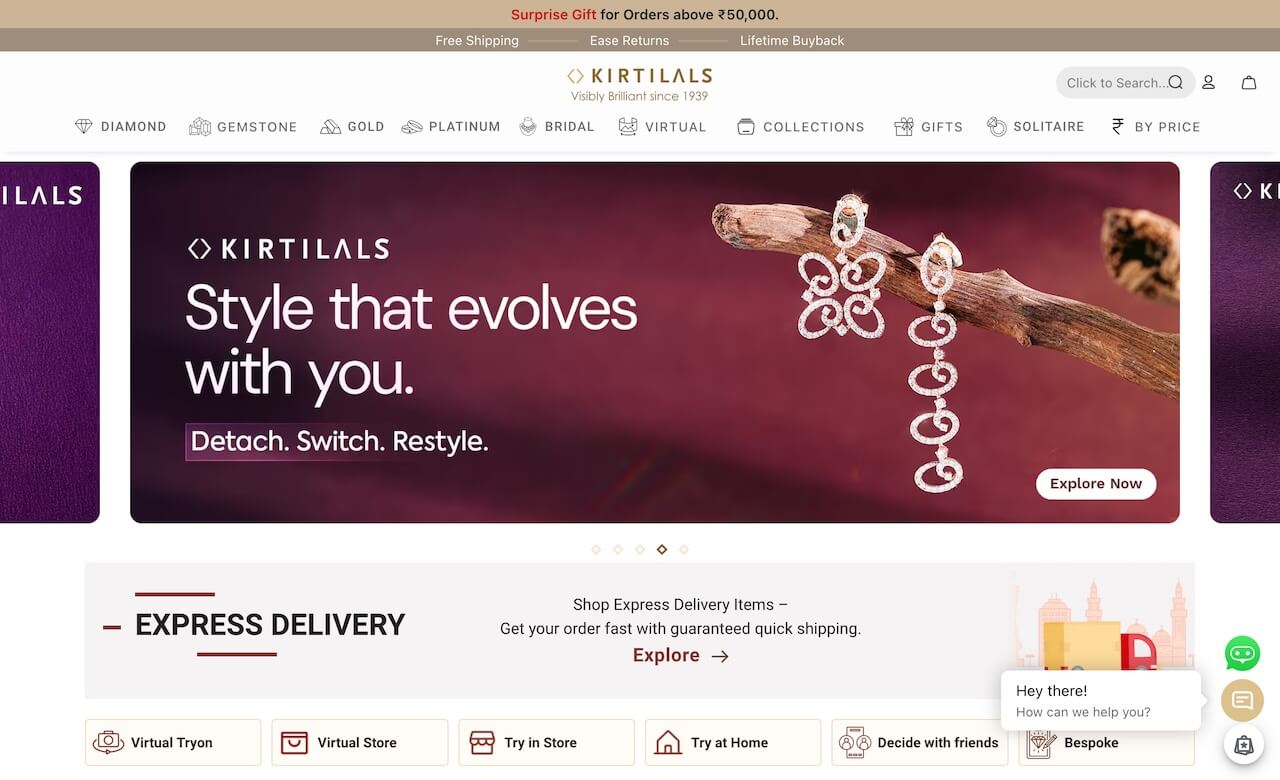 Kirtilals India