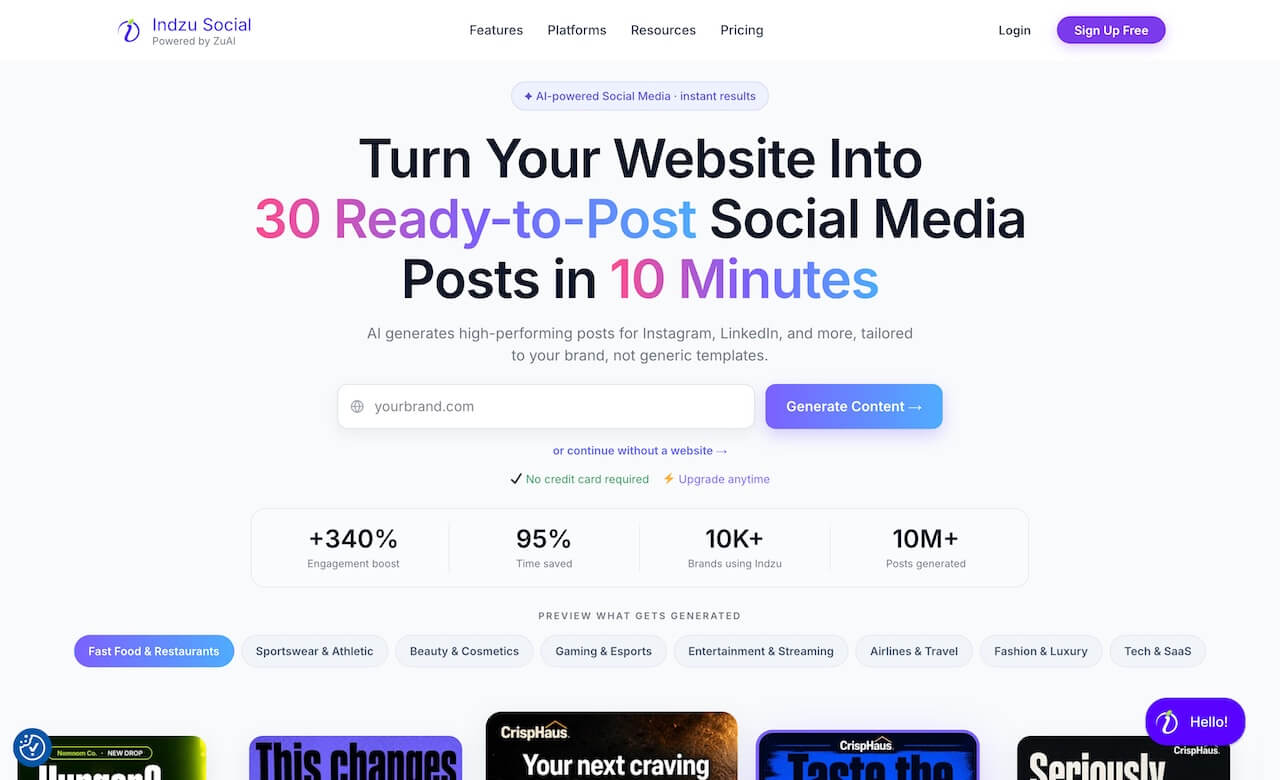 Indzu Social