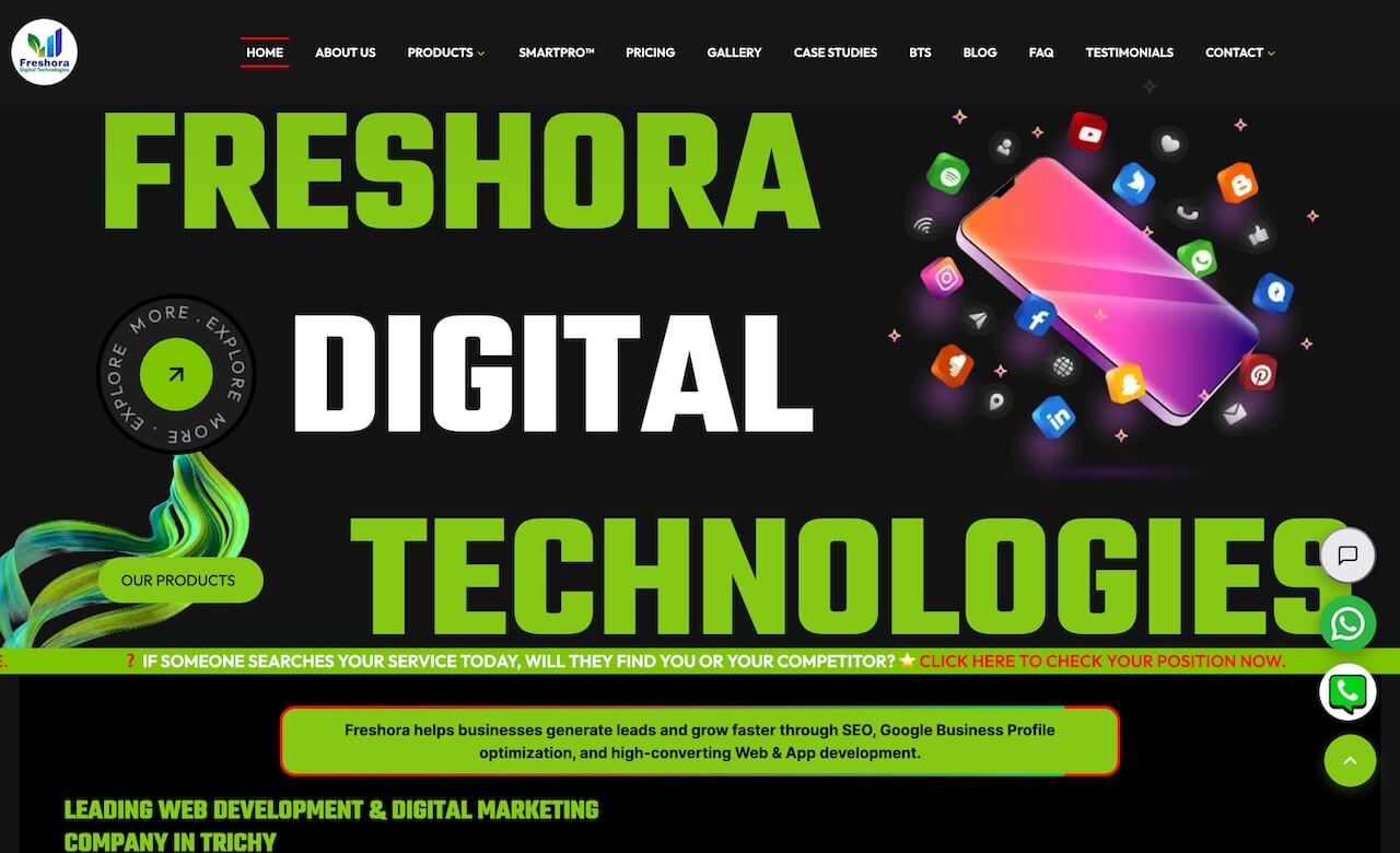 Freshora Digital marketing