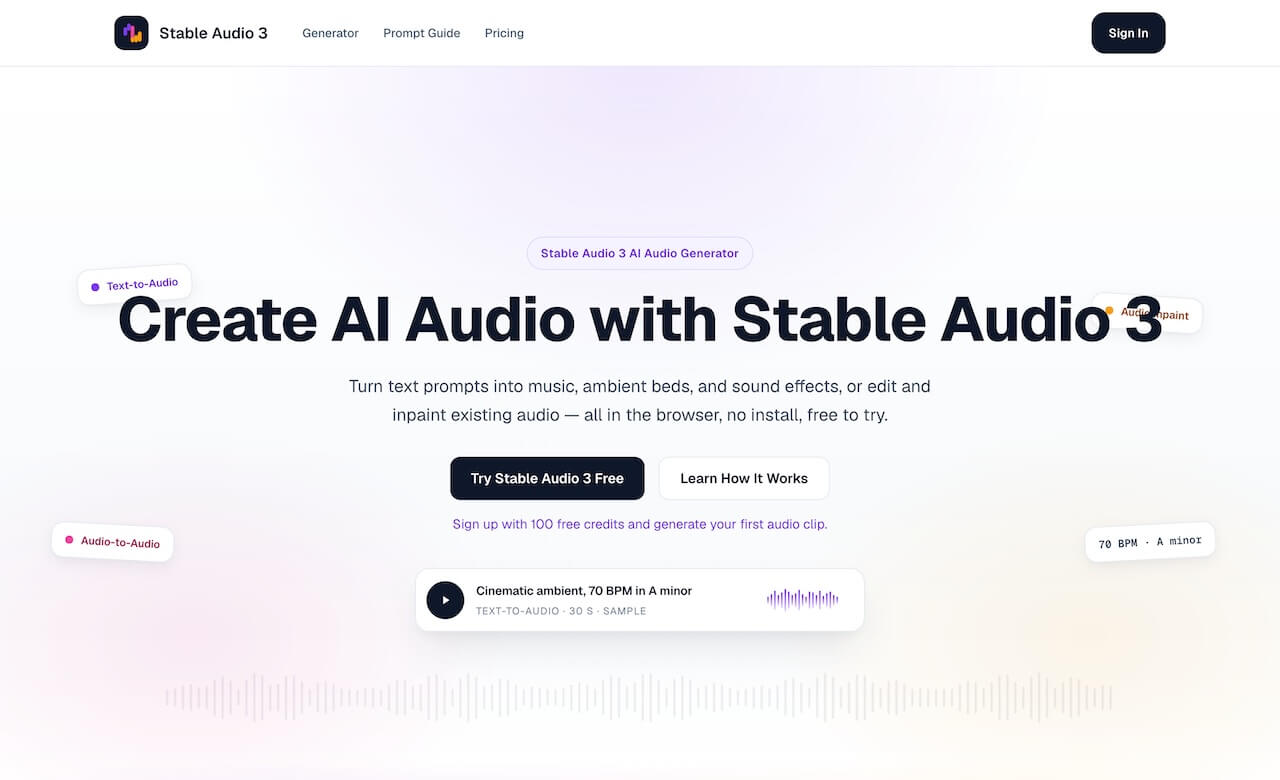 Stable Audio 3