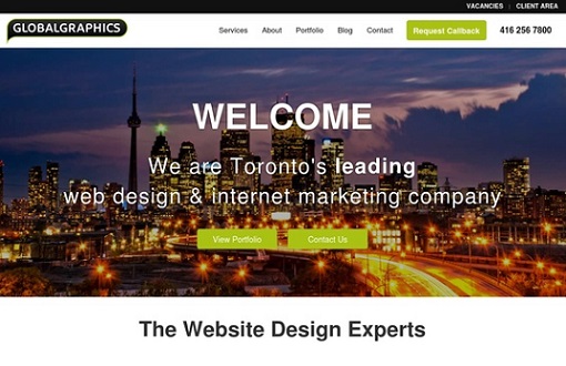 Gloablgraphics Web Design