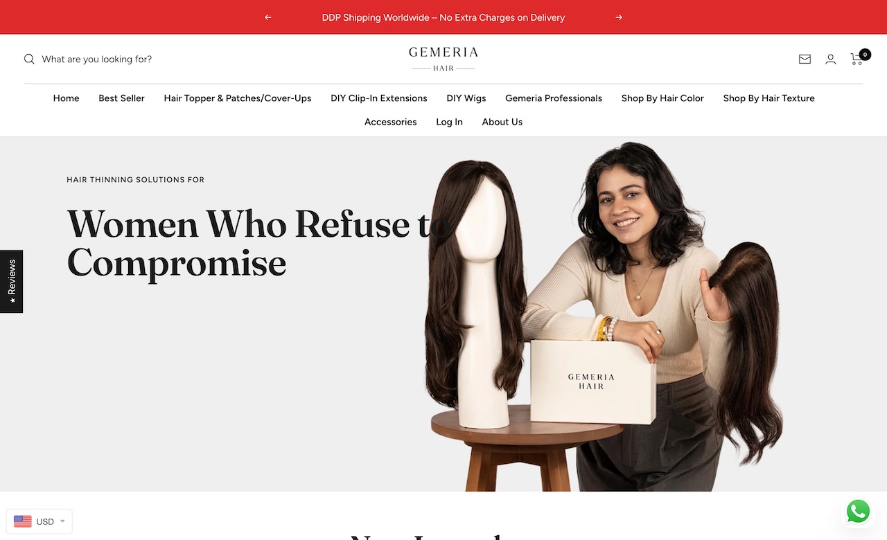 Gemeria Hair