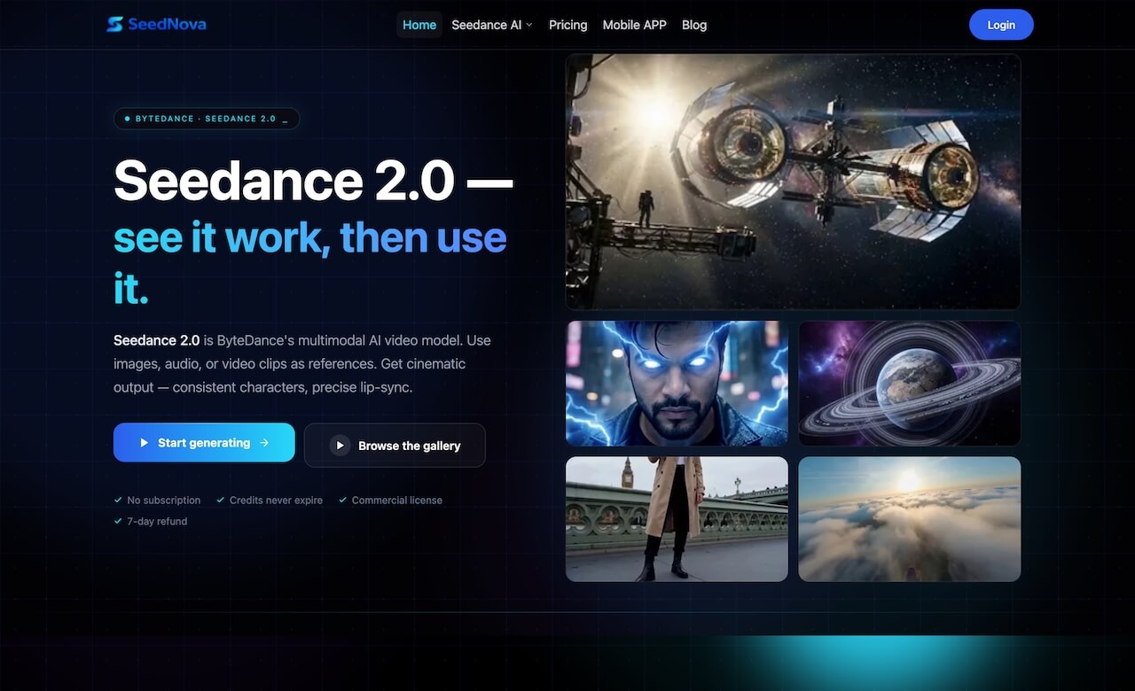 Seedance 2 AI Video Generator
