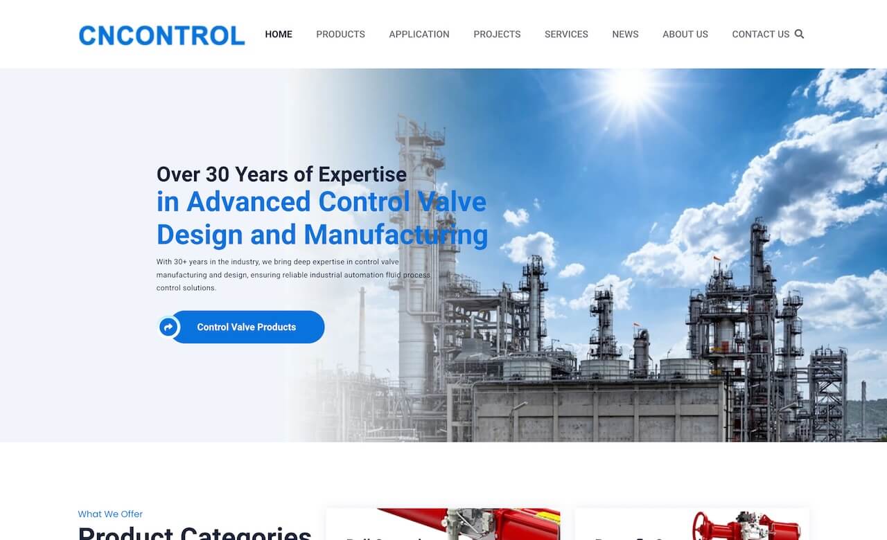 China Control Valve Manufacturers 