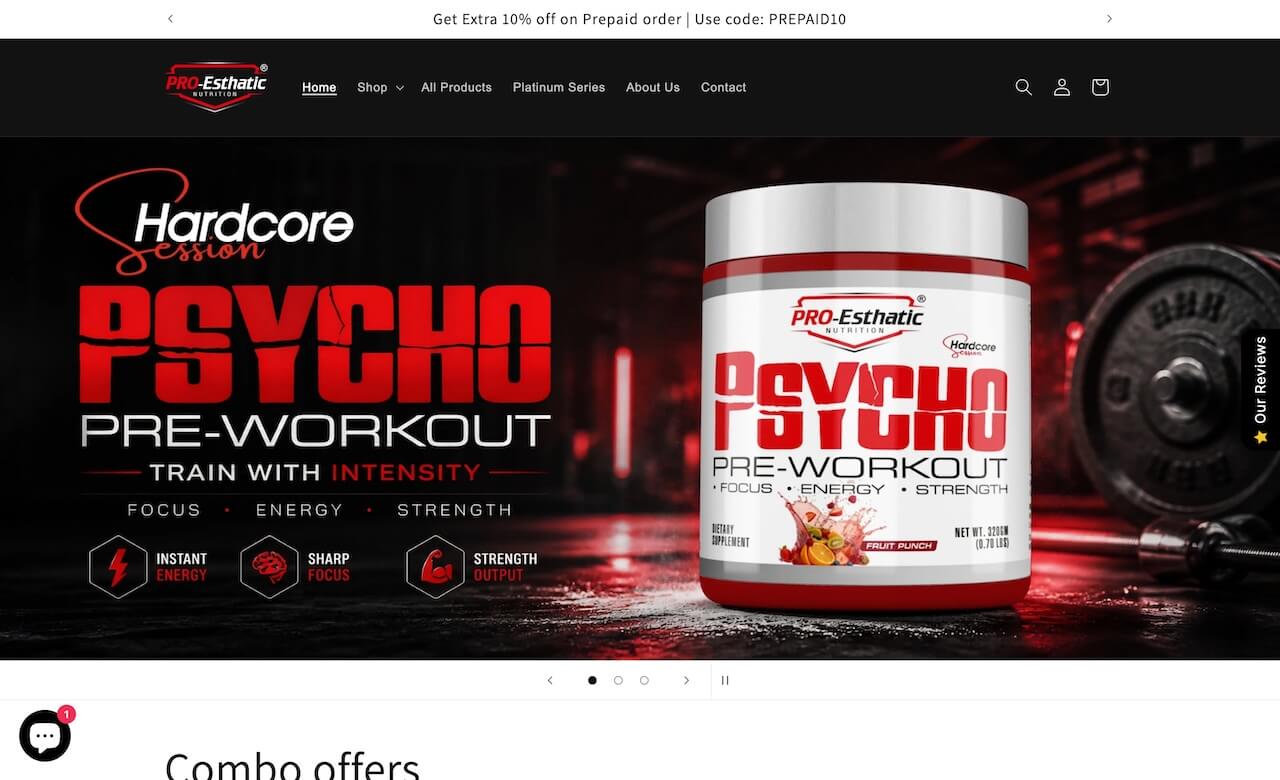 Pro Esthatic Nutrition