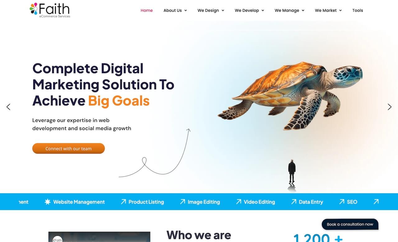 Faith ecommerce services