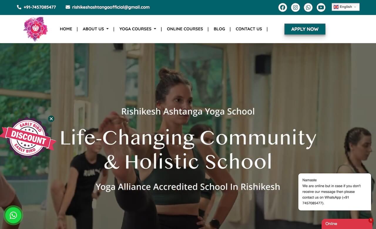 Rishikesh Ashtanga Yoga School
