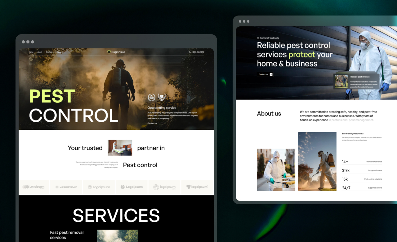 Bugshield Webflow Template