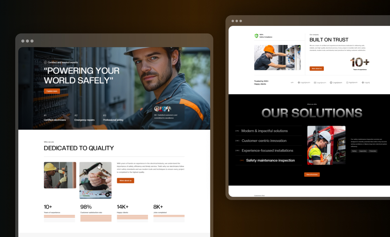 Voltpro Webflow Template