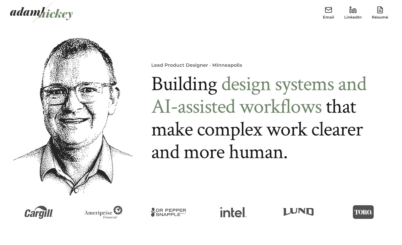 Adam Hickey Lead Product Design Portfolio