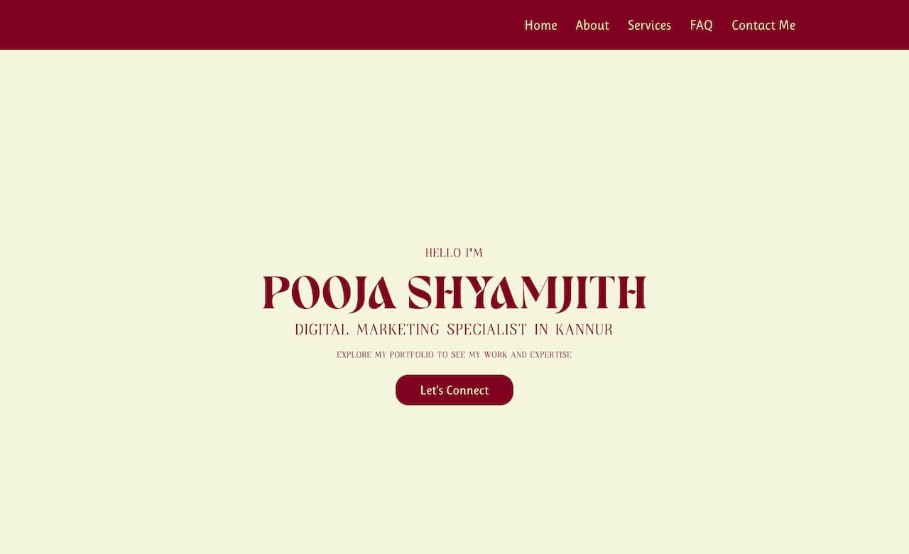 pooja shyamjith