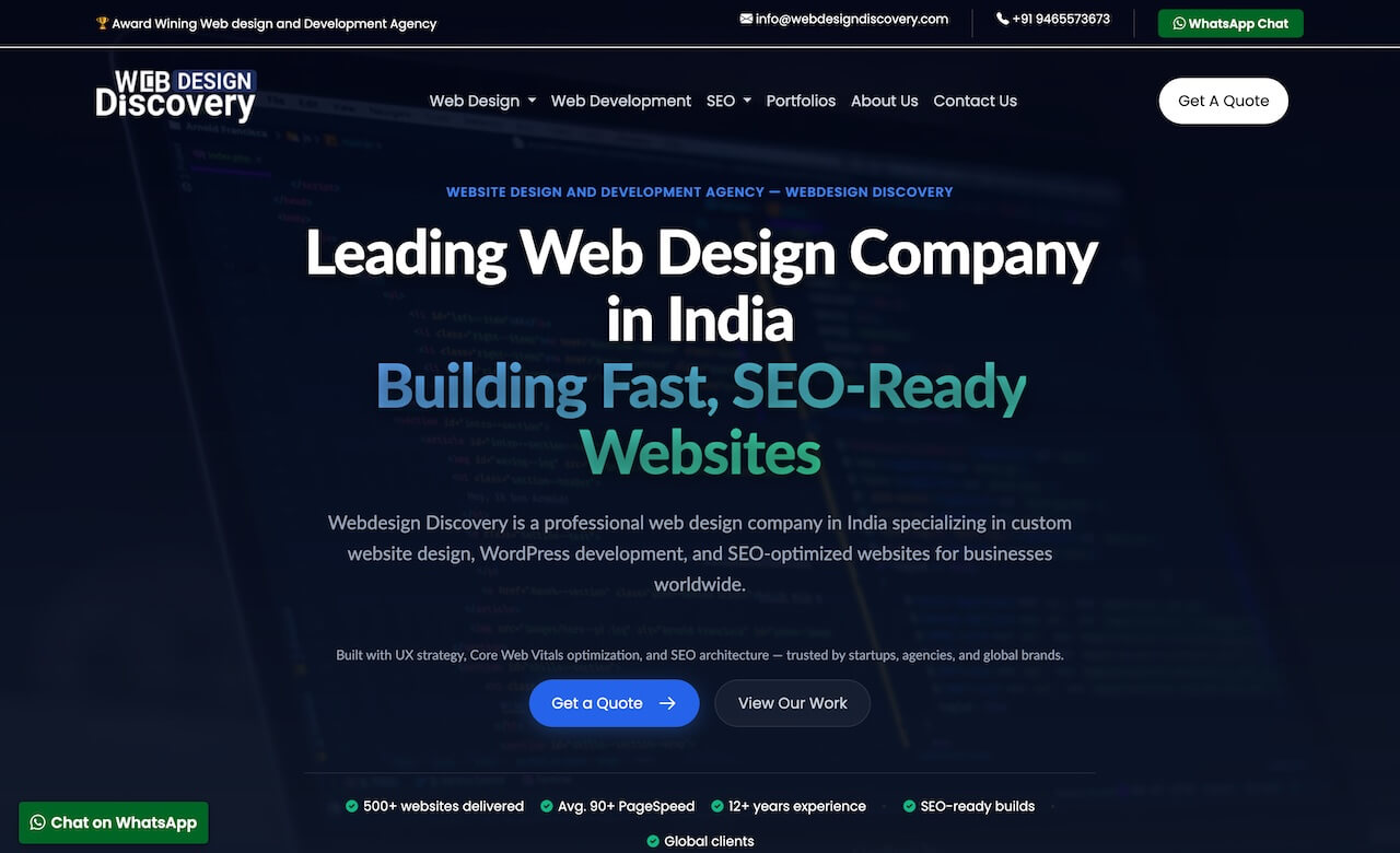 Webdesign Discovery