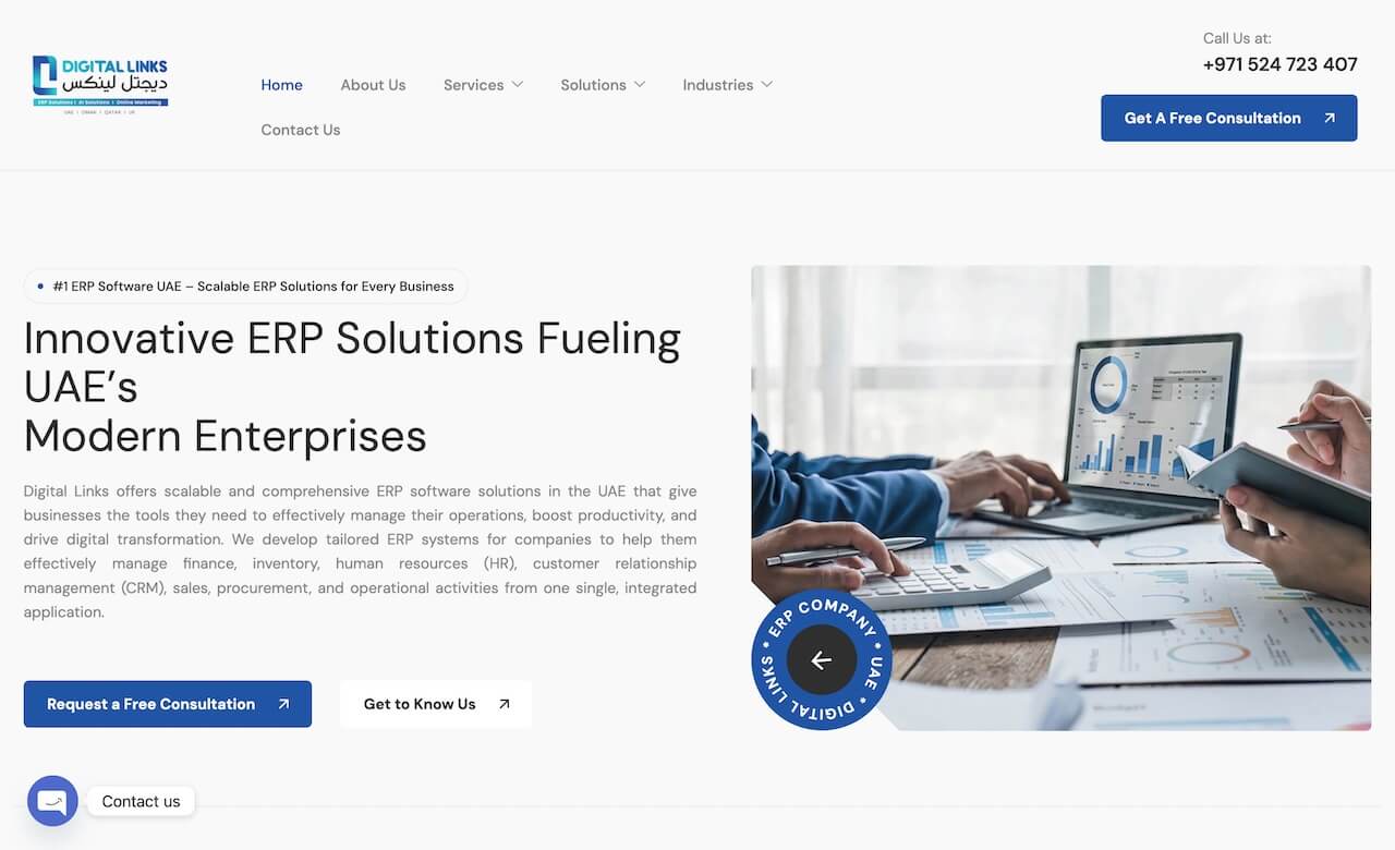 ERP Software UAE