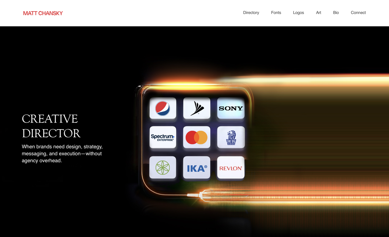 Matt Chansky Freelance Creative Director