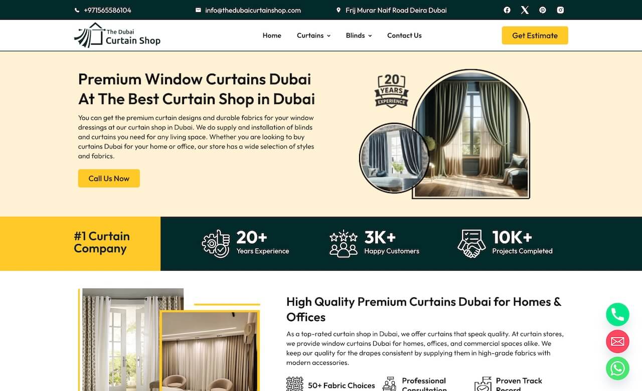 Dubai Curtains Shop