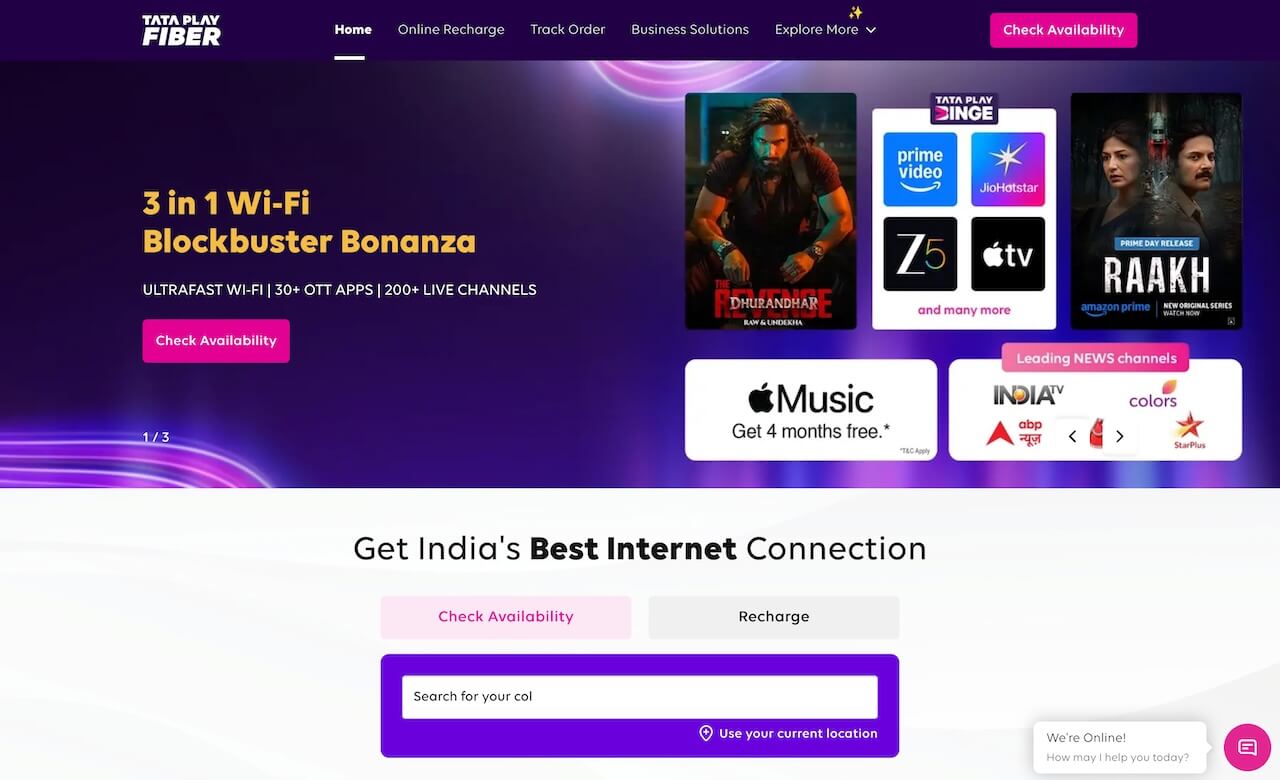 Tata Play fiber