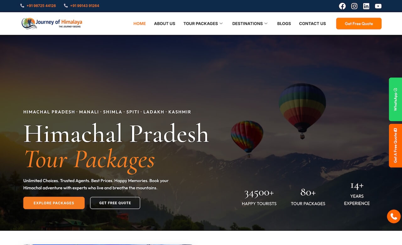 Journey of Himalaya