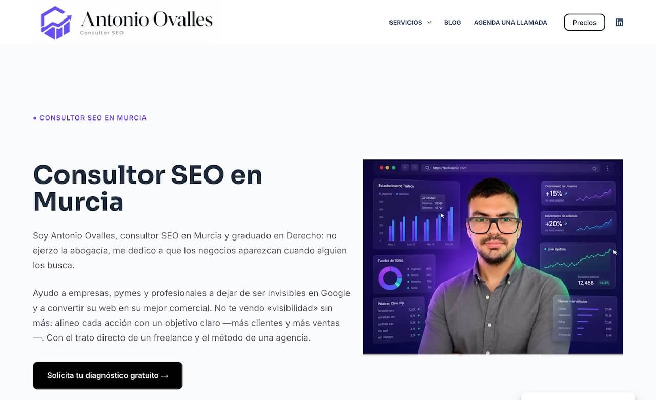 Antonio Ovales Consultor SEO
