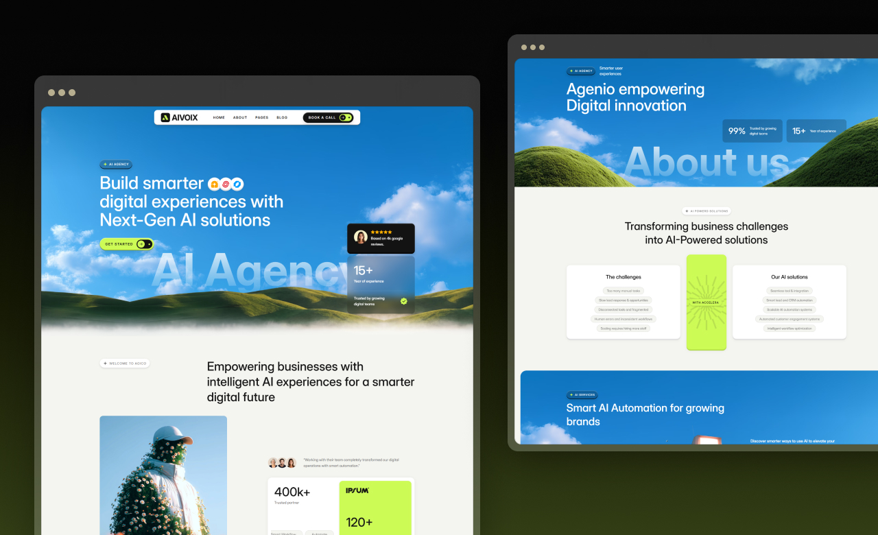 Aivoix Framer Template