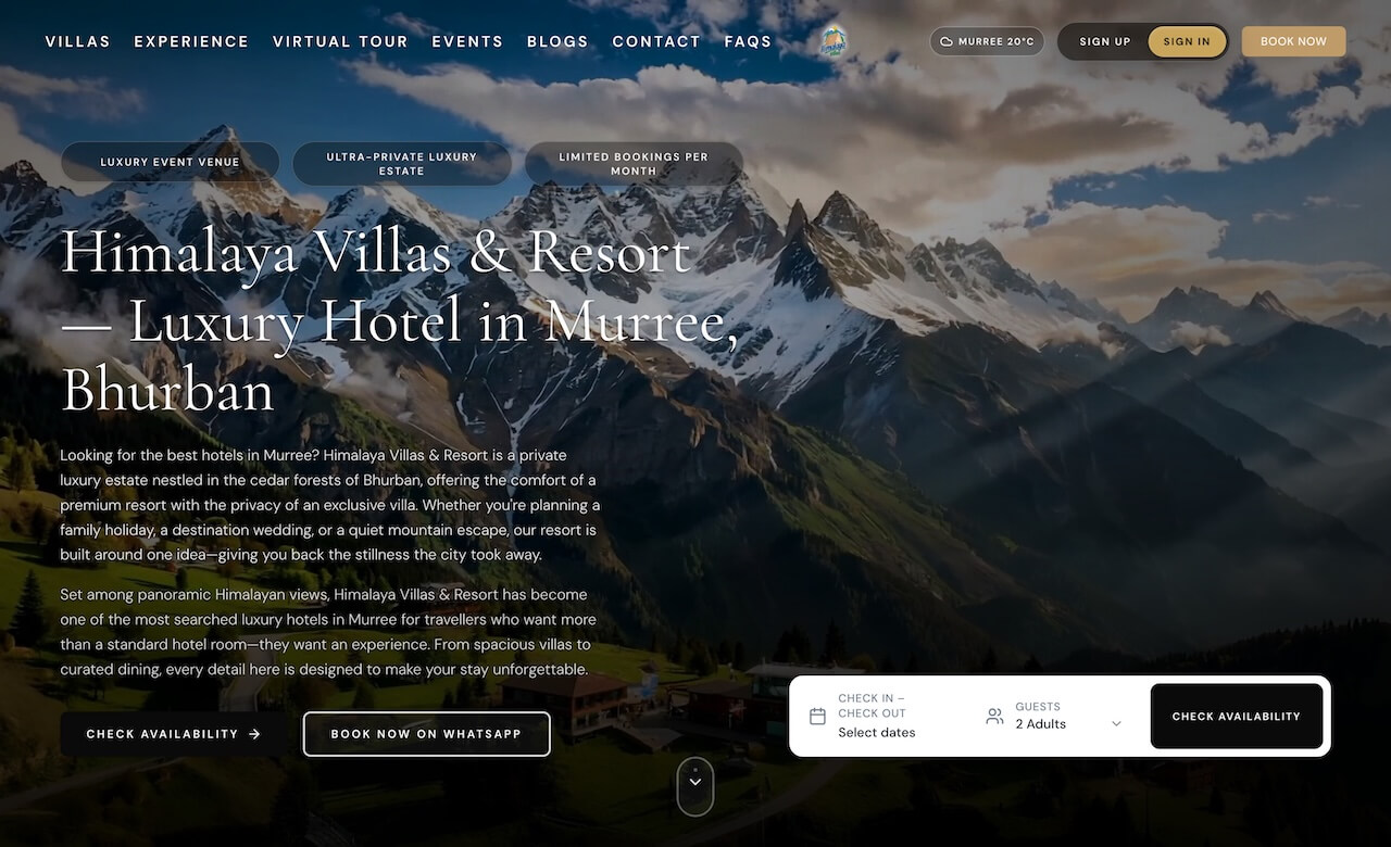 Himalaya Villas and Resorts