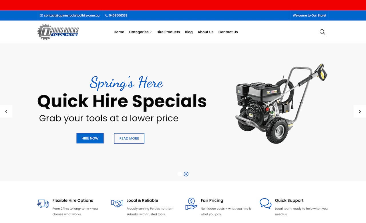 Quinns Rocks Tool Hire
