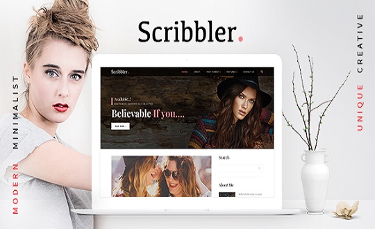 Scribbler Lifestyle and  Fashion Blog HTML