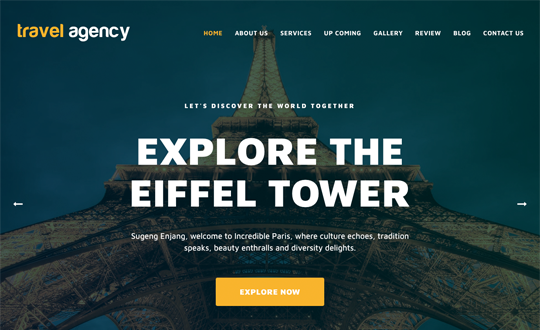 Travel Agency Tours Travels Hotel Booking HTML Template