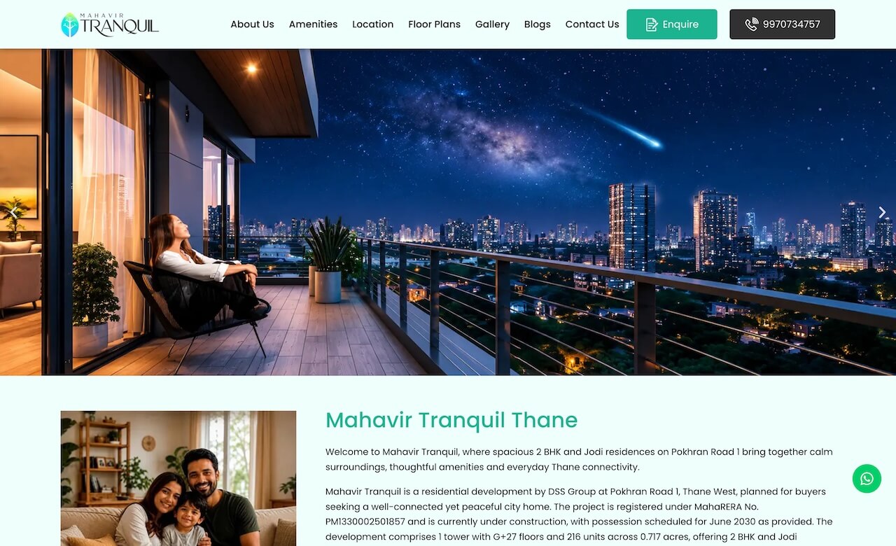 Mahavir Tranquil