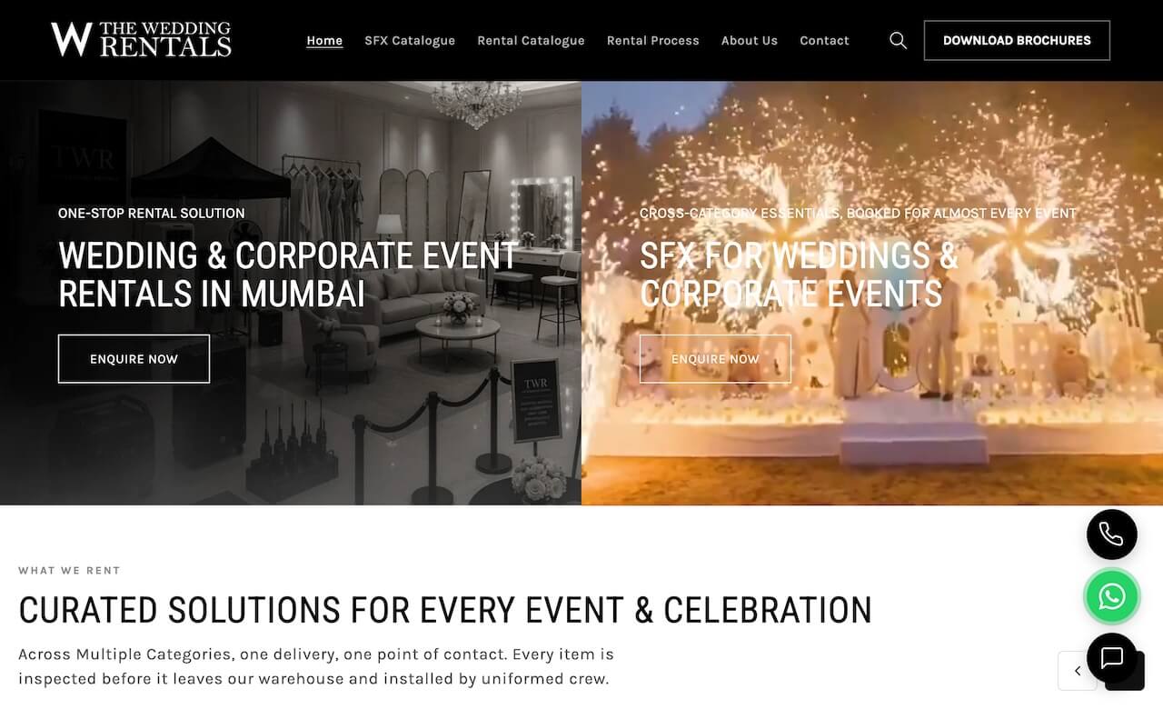 The Wedding Rental