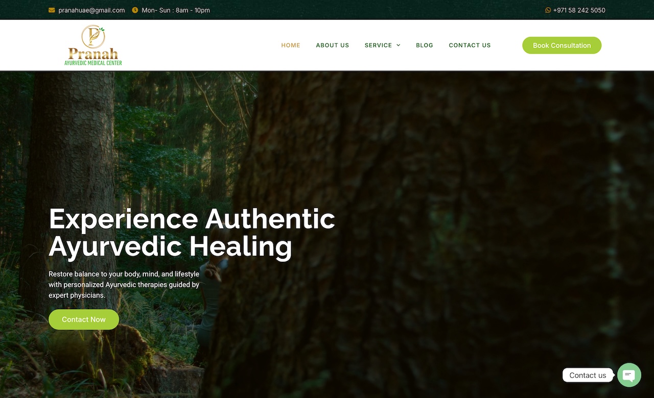 Pranah Ayurvedic Medical Center