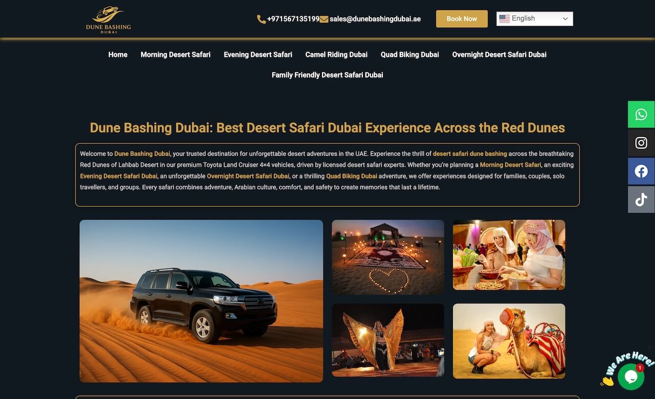 Dune Bashing Dubai