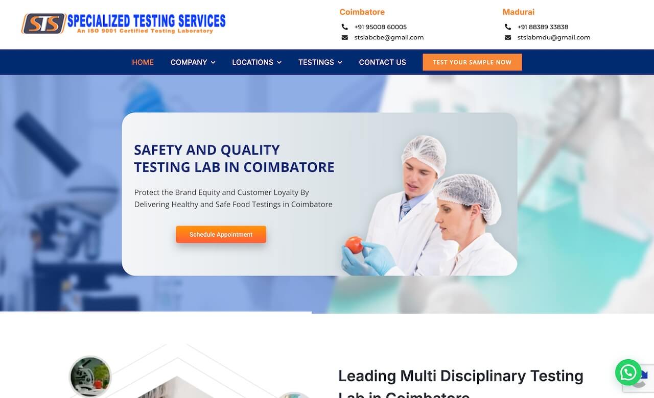 sts lab